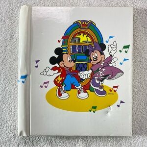 Vintage Disney Mickey Mouse Minnie Mouse Photo Album